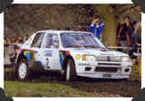 Peugeot 205 Turbo 16
(Click picture to see larger version in a pop-up window)